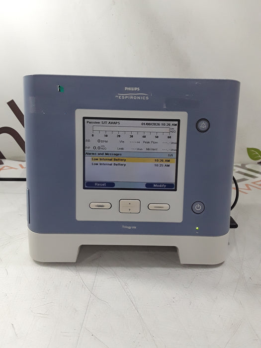 Respironics Trilogy 202 Ventilator