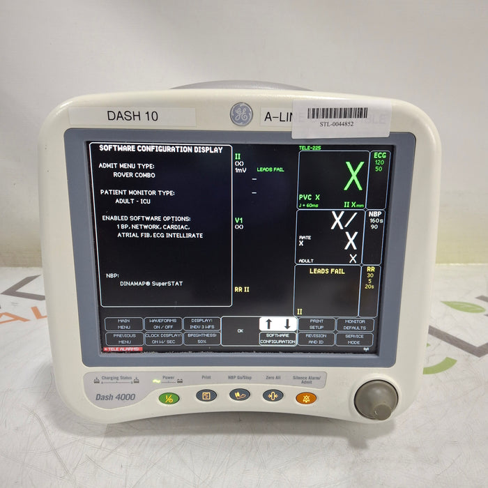 GE Healthcare Dash 4000 - GE/Nellcor SpO2 Patient Monitor