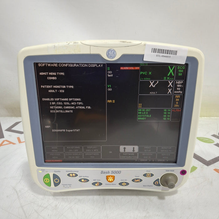 GE Healthcare Dash 5000 - GE/Nellcor SpO2 Patient Monitor
