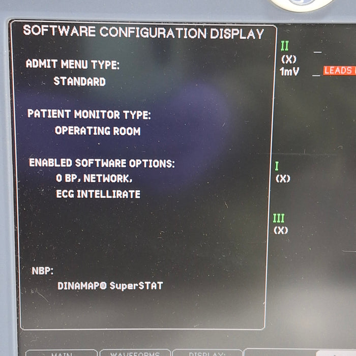 GE Healthcare Dash 5000 - GE/Nellcor SpO2 Patient Monitor