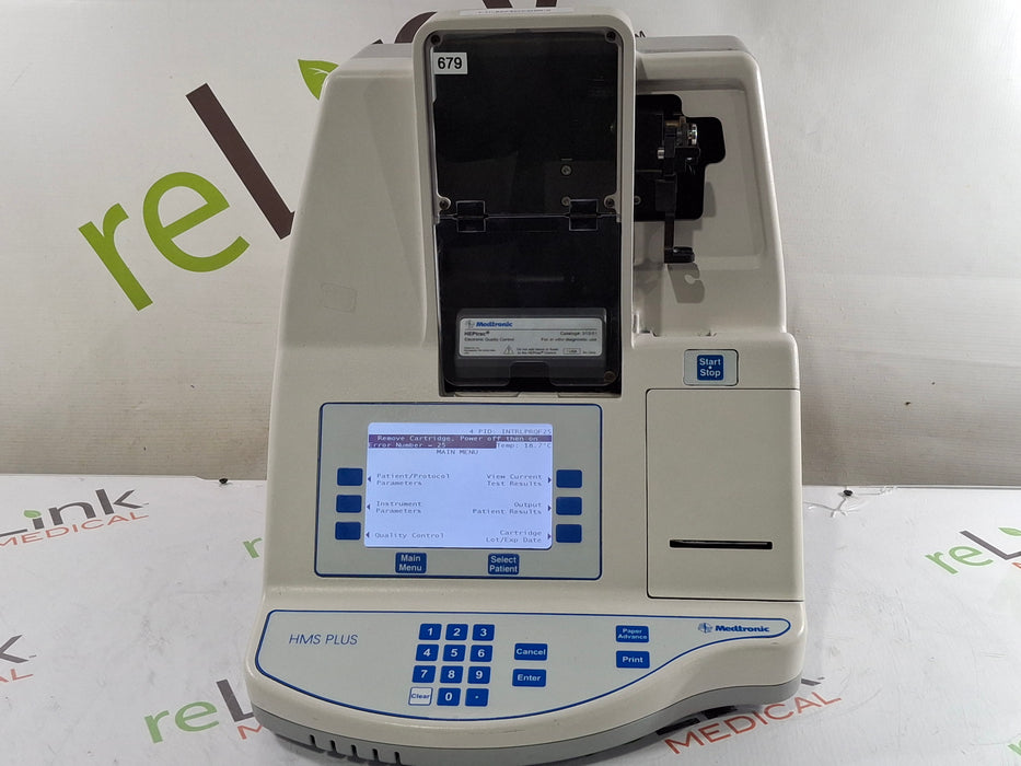 Medtronic Hepcon HMS Plus Coagulation Analyzer