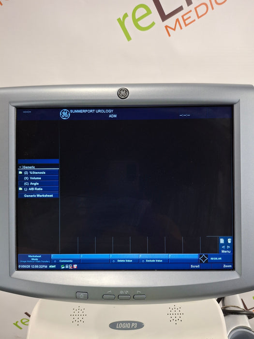 GE Healthcare Logiq P3 Expert Ultrasound