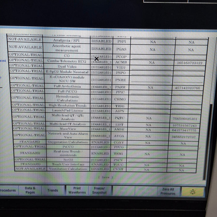 GE Healthcare Carescape B450 Emergency Care Patient Monitor