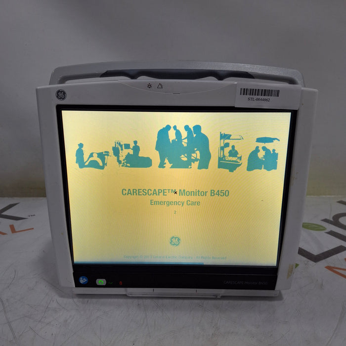 GE Healthcare Carescape B450 Emergency Care Patient Monitor