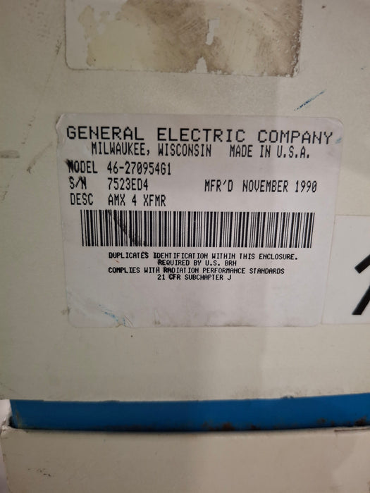 GE Healthcare AMX 4 Portable X-Ray