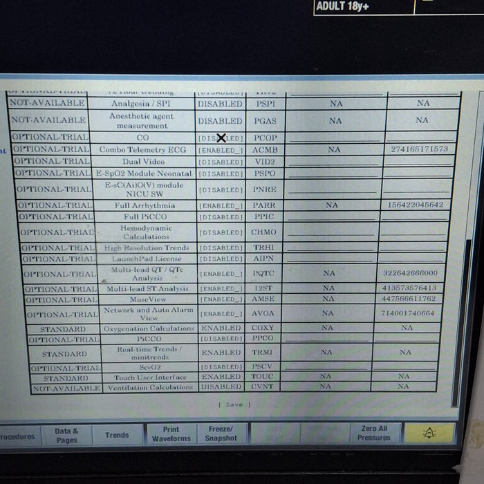 GE Healthcare Carescape B450 Emergency Care Patient Monitor