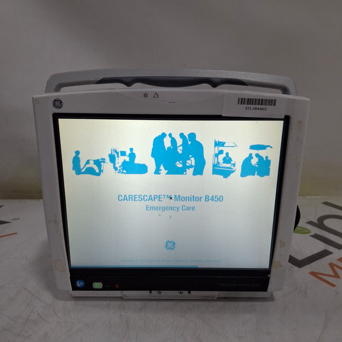 GE Healthcare Carescape B450 Emergency Care Patient Monitor