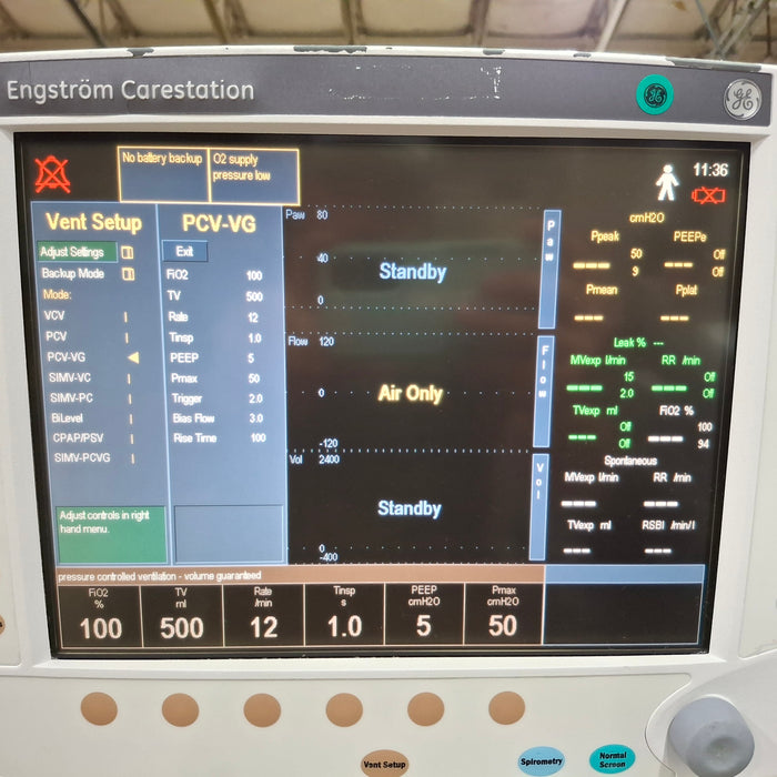 GE Healthcare Engstrom Carestation Ventilator