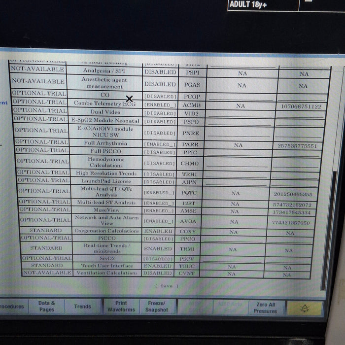 GE Healthcare Carescape B450 Emergency Care Patient Monitor