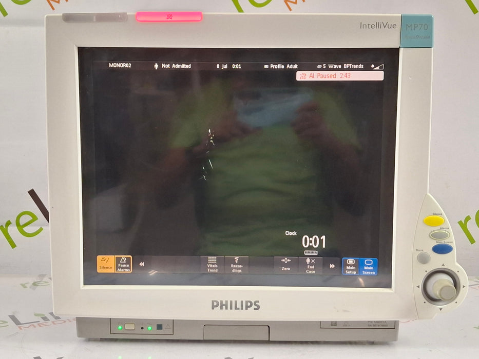 Philips IntelliVue MP70 - Anesthesia Patient Monitor