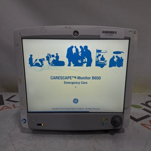 GE Healthcare GE Healthcare Carescape B650 Emergency Care Patient Monitor Patient Monitors reLink Online