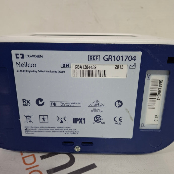 Covidien GR101704 Bedside Respiratory Patient Monitoring System