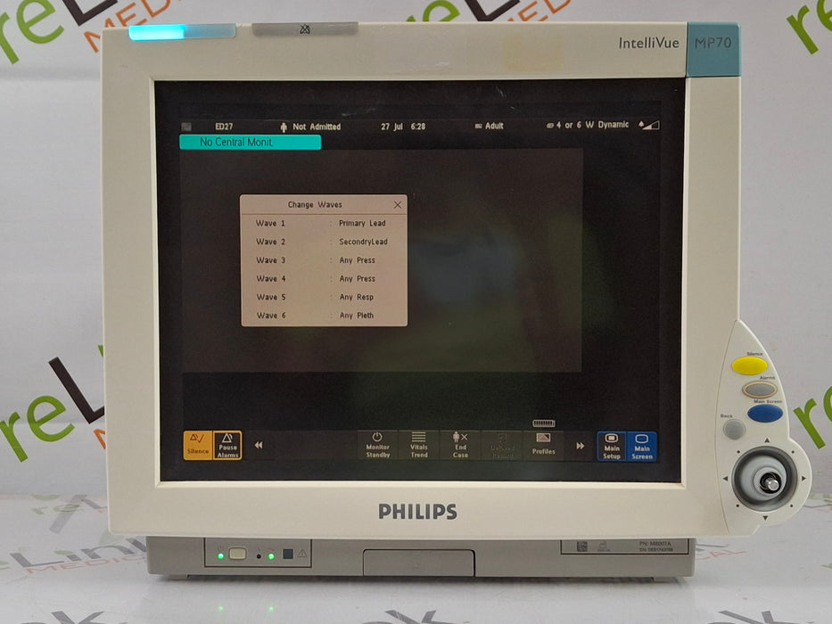 Philips IntelliVue MP70 Patient Monitor