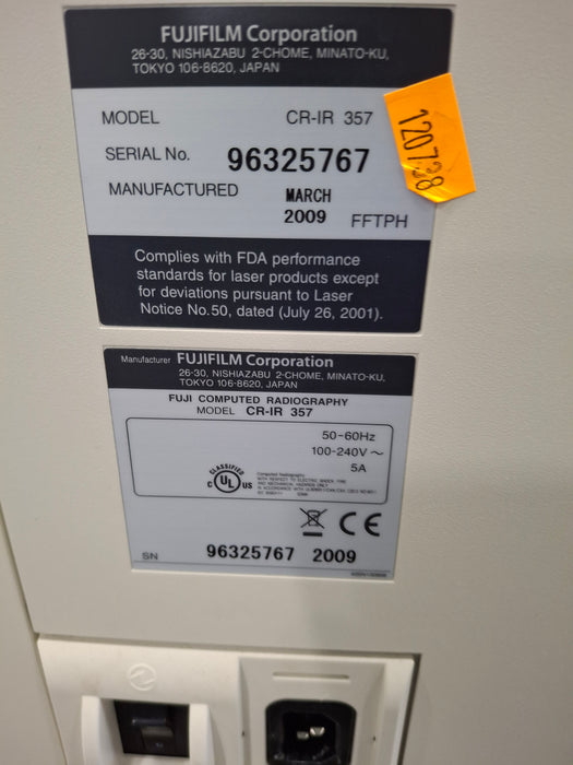 Fujifilm FCR Carbon XC-2 CR Reader