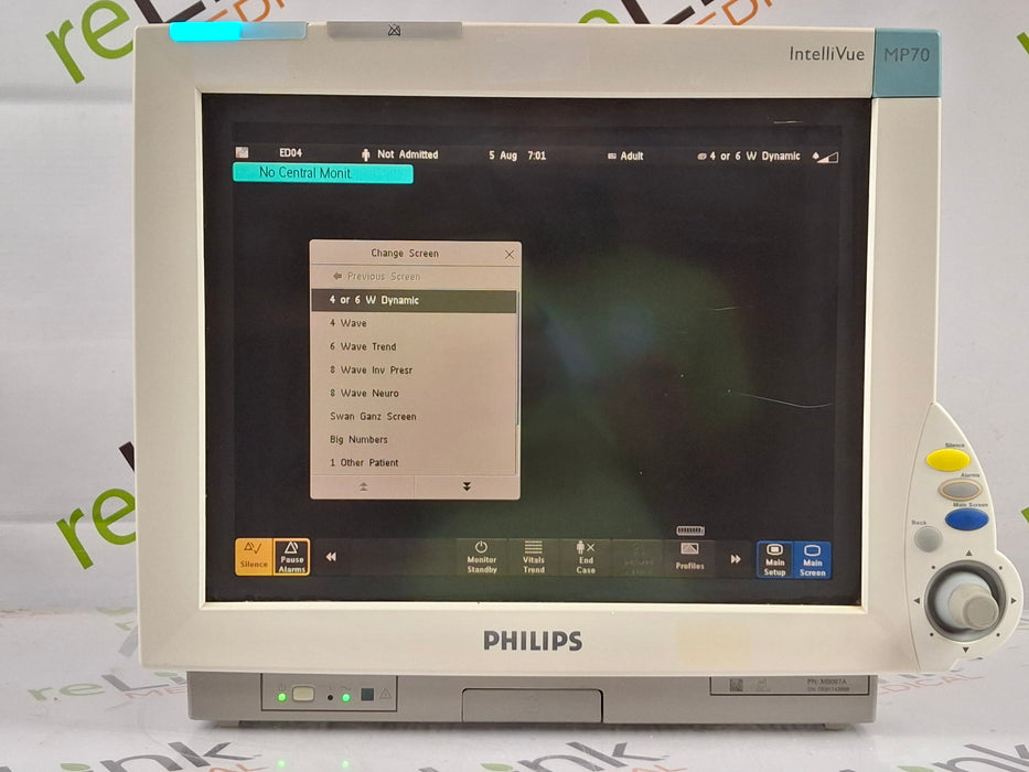 Philips IntelliVue MP70 Patient Monitor