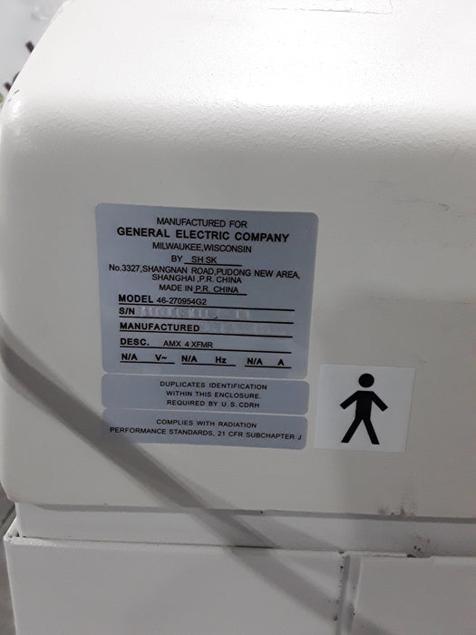 GE Healthcare AMX 4 Plus Portable X-Ray Unit
