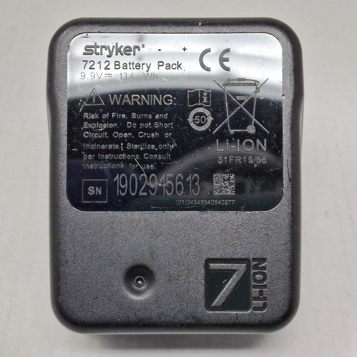 Stryker 7212 System 7 Battery