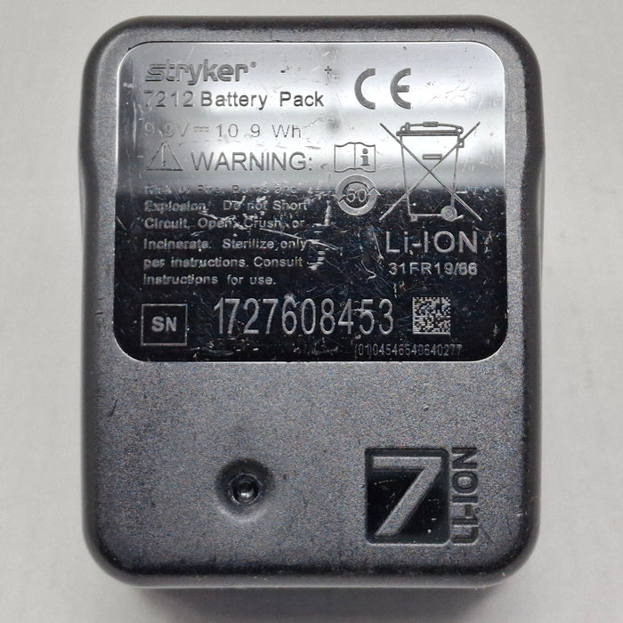Stryker 7212 System 7 Battery