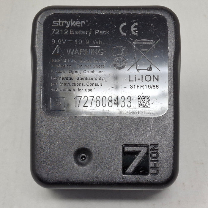 Stryker 7212 System 7 Battery