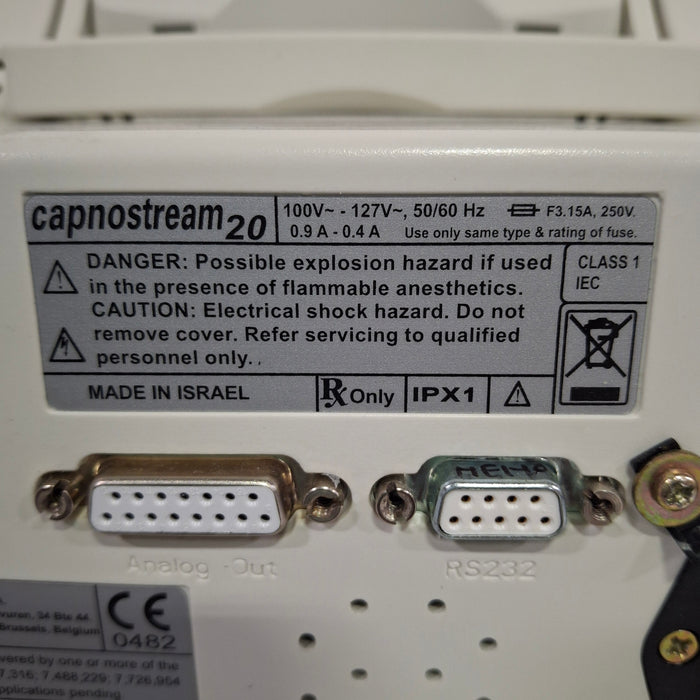Oridion Capnostream 20 Capnography Monitor