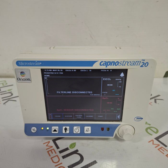 Oridion Capnostream 20 Capnography Monitor