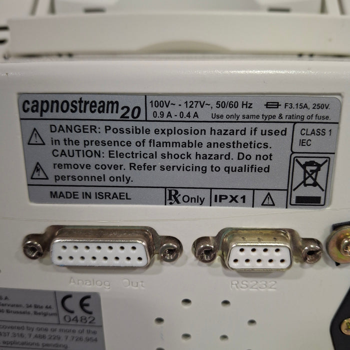 Oridion Capnostream 20 Capnography Monitor