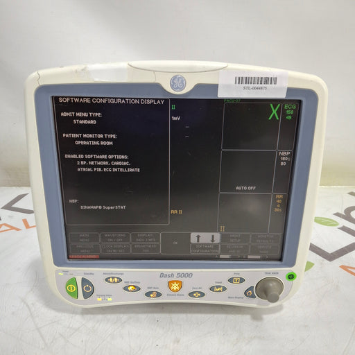 GE Healthcare GE Healthcare Dash 5000 - GE/Nellcor SpO2 Patient Monitor Patient Monitors reLink Online