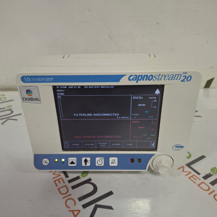 Oridion Capnostream 20 Capnography Monitor