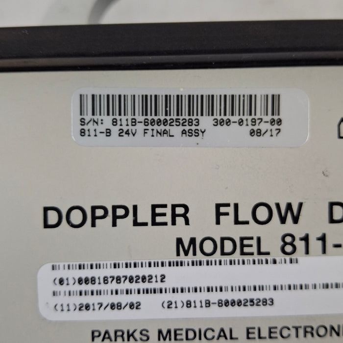 Parks 811-B Doppler Flow Detector