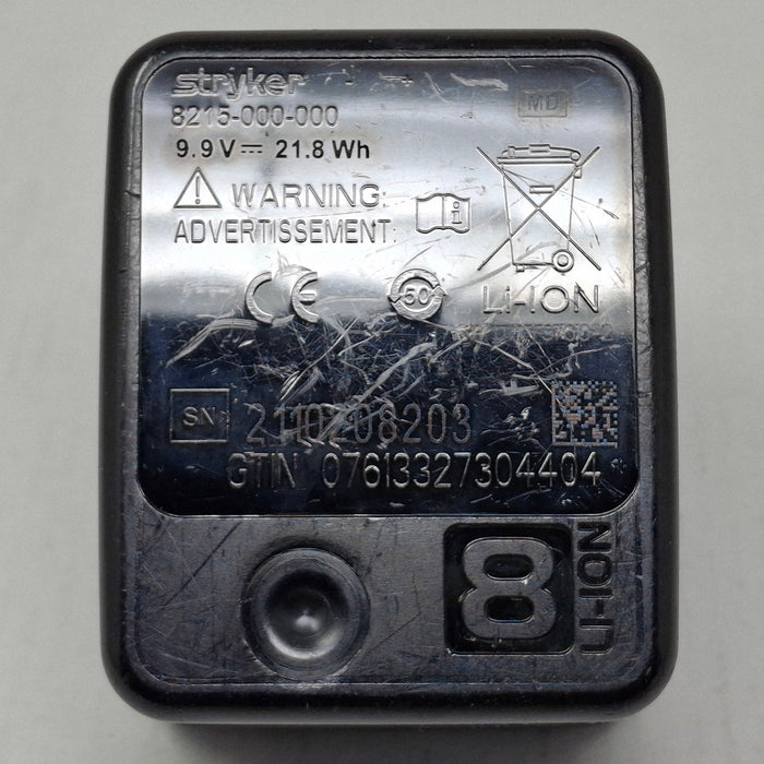 Stryker 8215-000-000 System 8 Large Battery