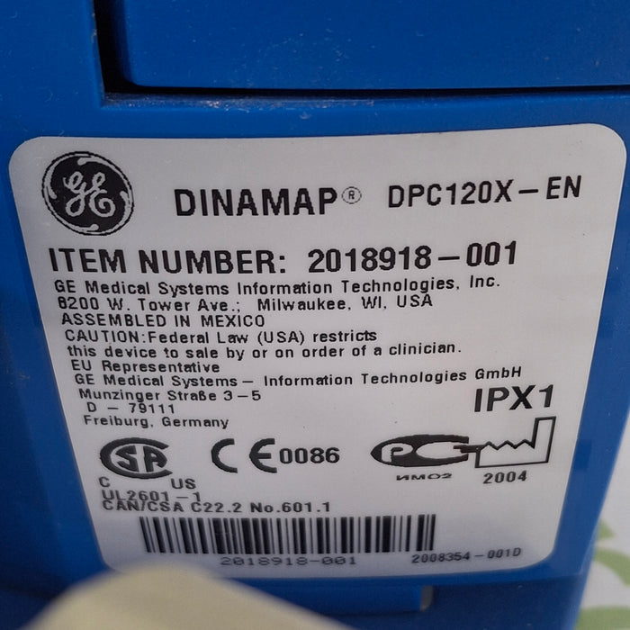 GE Healthcare Dinamap ProCare 100 Vital Signs Monitor