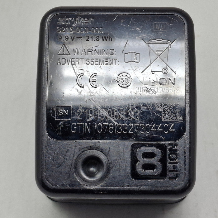 Stryker 8215-000-000 System 8 Large Battery