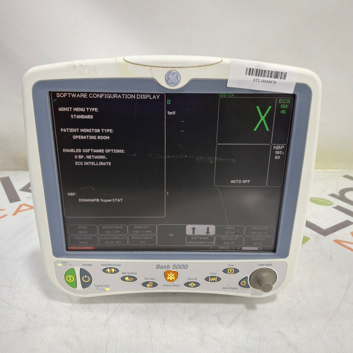 GE Healthcare Dash 5000 - GE/Nellcor SpO2 Patient Monitor