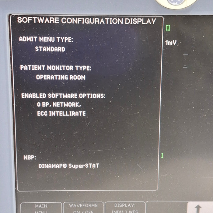 GE Healthcare Dash 5000 - GE/Nellcor SpO2 Patient Monitor