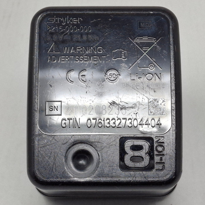 Stryker 8215-000-000 System 8 Large Battery