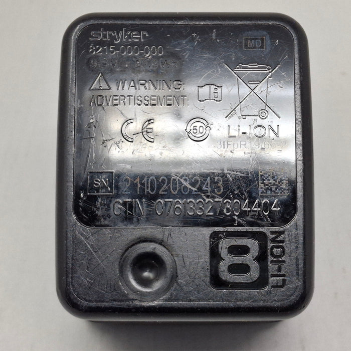 Stryker 8215-000-000 System 8 Large Battery
