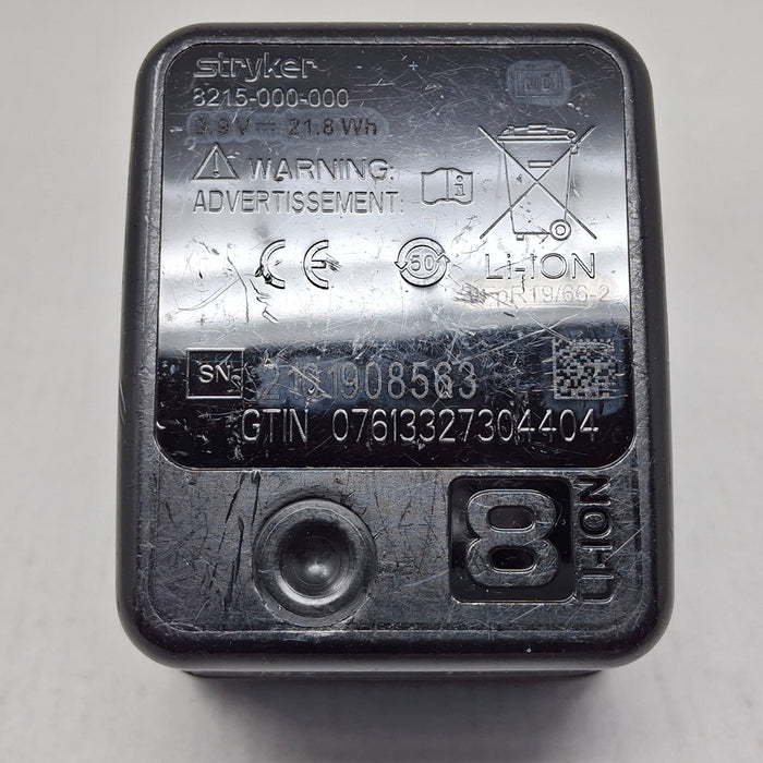 Stryker 8215-000-000 System 8 Large Battery