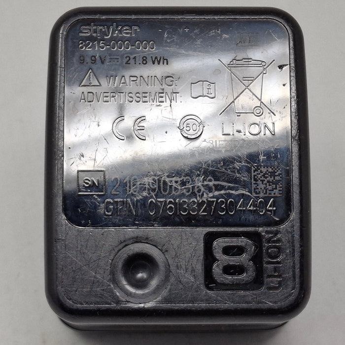 Stryker 8215-000-000 System 8 Large Battery