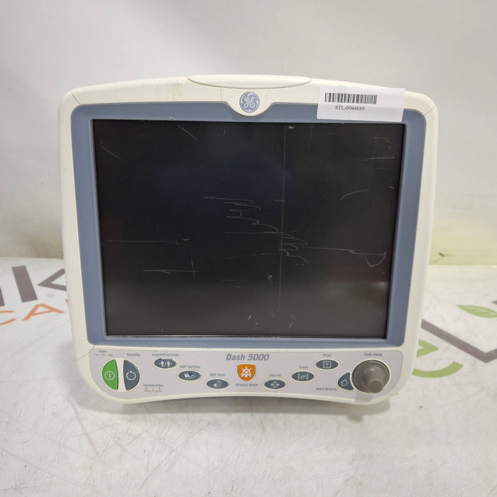 GE Healthcare Dash 5000 - GE/Nellcor SpO2 Patient Monitor