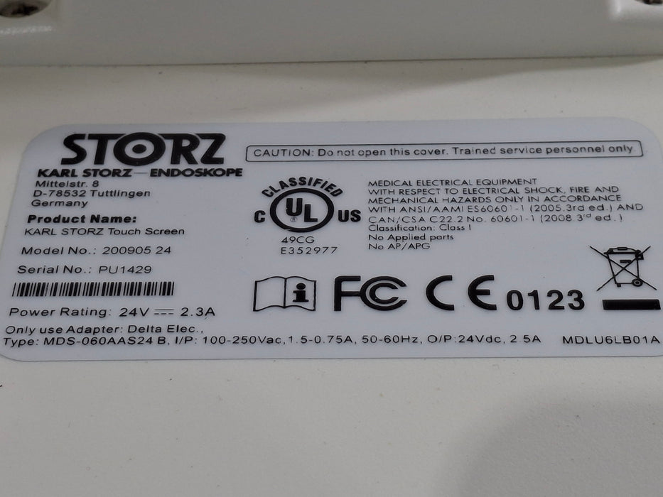 Karl Storz 24" Touch Screen Display