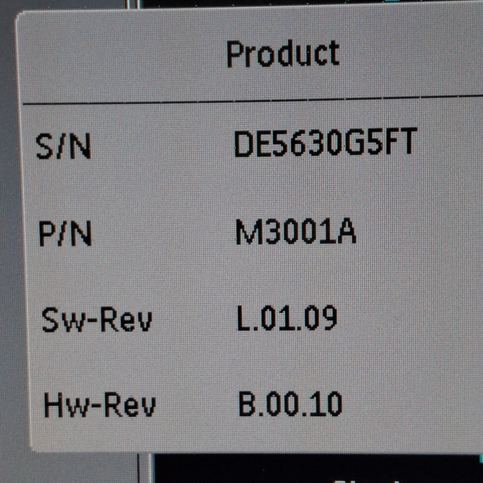 Philips M3001A-A01 Fast SpO2, NIBP, ECG MMS Module
