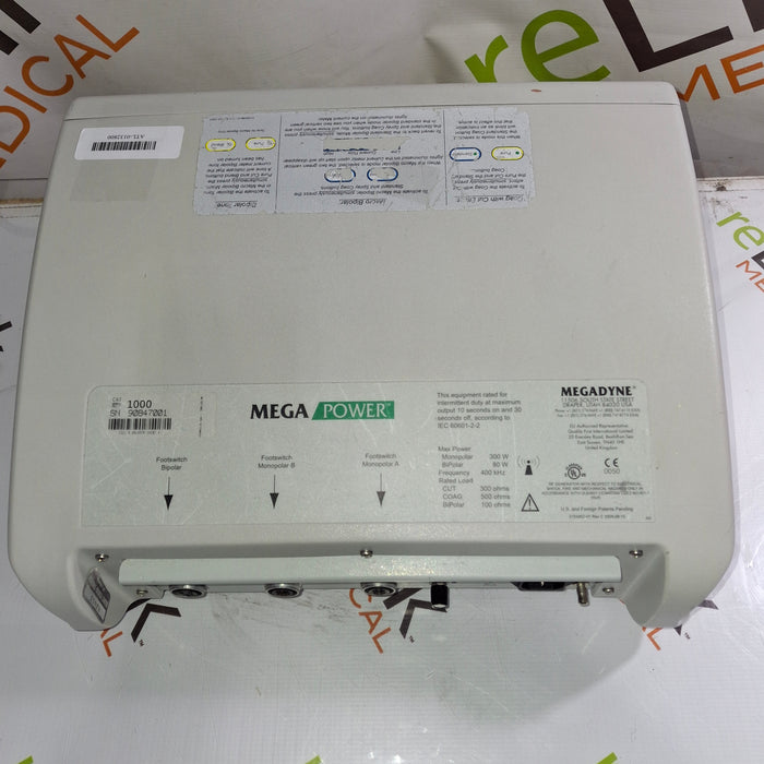 Megadyne Mega Power Electrosurgical Unit