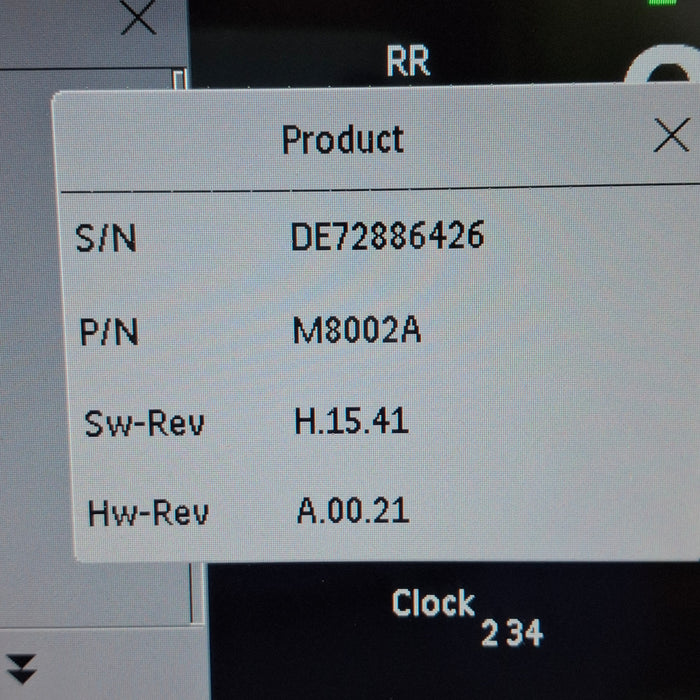 Philips M3001A-A01C06 Fast SpO2, NIBP, ECG, Temp, IBP MMS Module