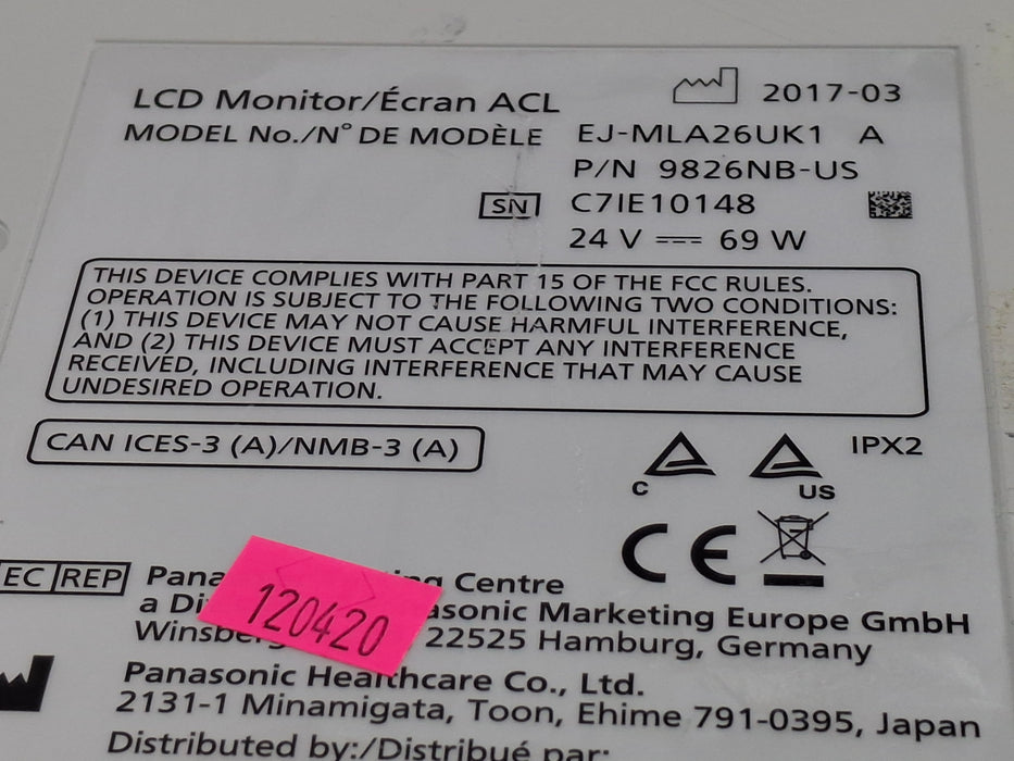 Karl Storz EJ-MLA26UK1 26" LED Surgical Display