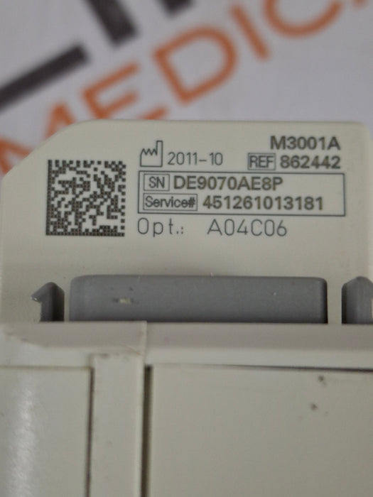 Philips M3001A-A04C06 OxiMax SpO2, NIBP, ECG, Temp, IBP MMS Module