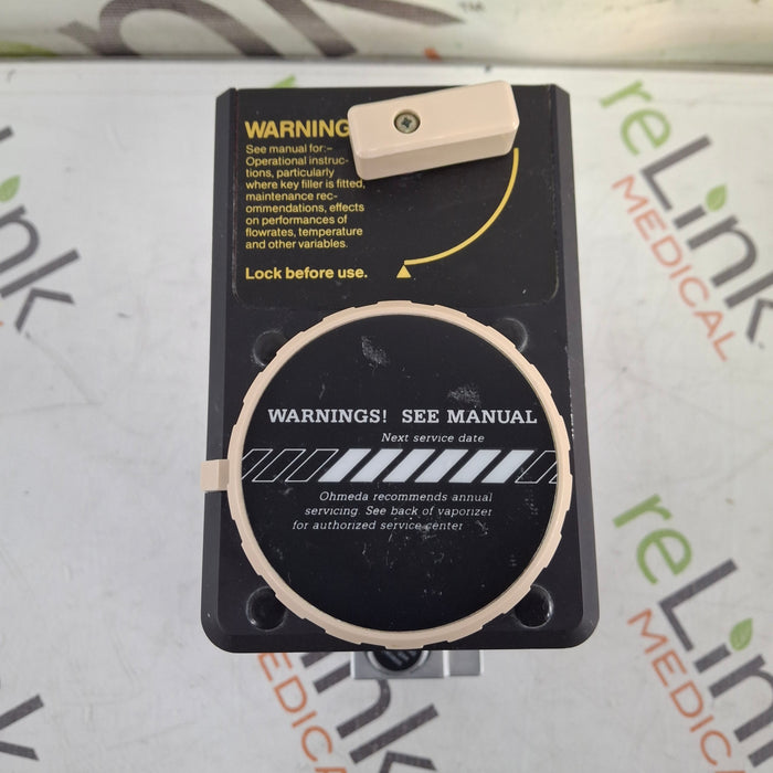 Ohmeda Medical TEC Isotec 4 Isoflurane Vaporizer
