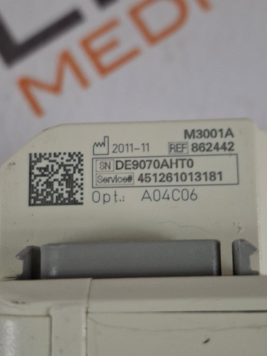 Philips M3001A-A04C06 OxiMax SpO2, NIBP, ECG, Temp, IBP MMS Module