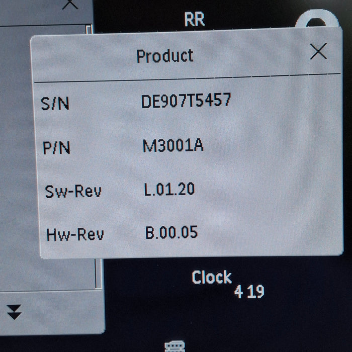 Philips M3001A-A01C06 Fast SpO2, NIBP, ECG, Temp, IBP MMS Module