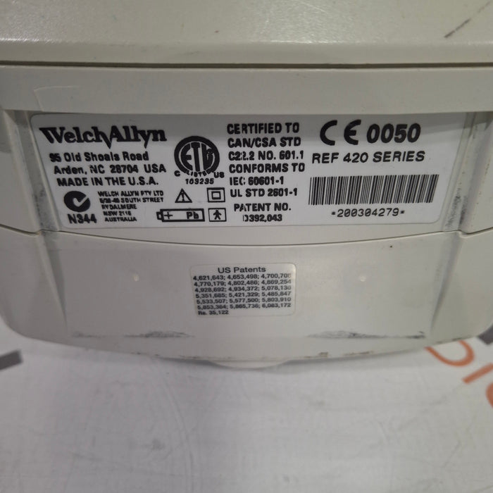 Welch Allyn Spot 420 - NIBP, Temp, Nellcor SpO2 Vital Signs Monitor