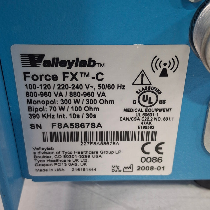 Covidien Valleylab Force FX-C Electrosurgical Generator